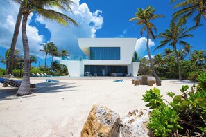 Exterior - Olympus: Luxe Villa w/ Designer Pool, Private Beach & Rooftop Lounge w/ Panoramic Views (Grand Cayman)