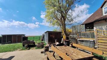 Opções para refeição ao ar livre