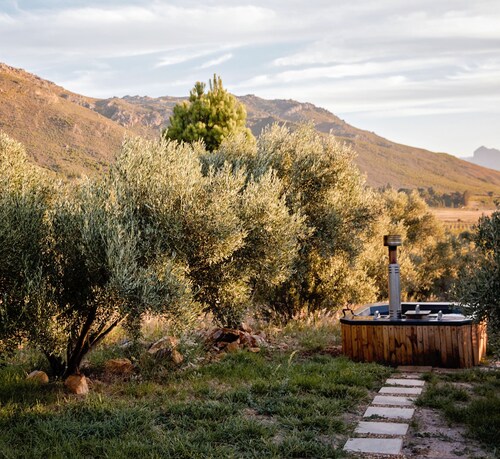 Luxury Farm Stay Surrounded by Vineyards, Almonds, Wagyu Cattle & Mountain Views