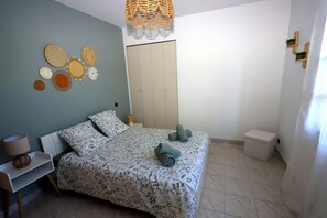 3 dormitorios, tabla de planchar con plancha, wifi y ropa de cama