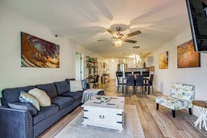 Apartment (2 Bedrooms) | Front of property - Balcony w/ Marina Views: Lake Ozark Hideaway! (Sunrise Beach)