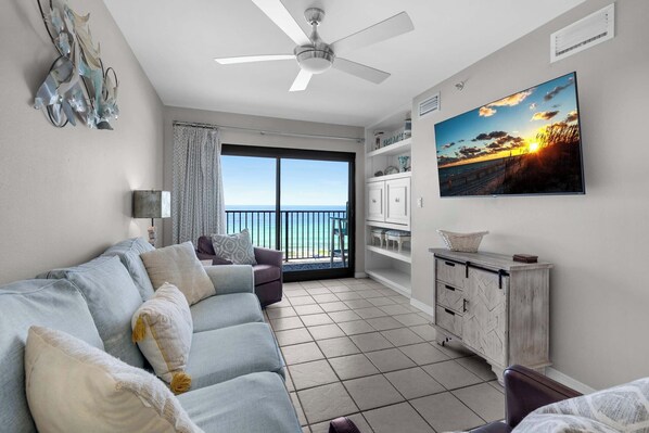Smart TV - 🌞 Sundunes 163 | Stunning Gulf Views + Pool + Easy Beach Access (Navarre)