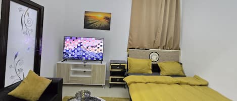 1 Schlafzimmer, WLAN, Bettwäsche