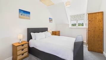 2 bedrooms, iron/ironing board, travel crib, WiFi