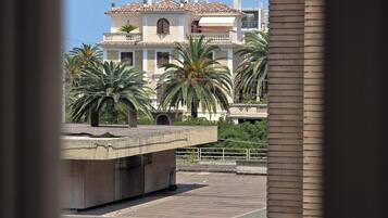 Blick von der Unterkunft