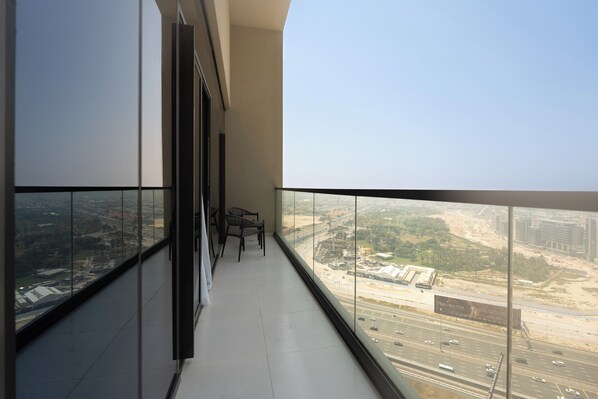 Deluxe Apartment, Balcony, City View | View from room