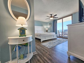 2 bedrooms, desk, iron/ironing board, travel cot
