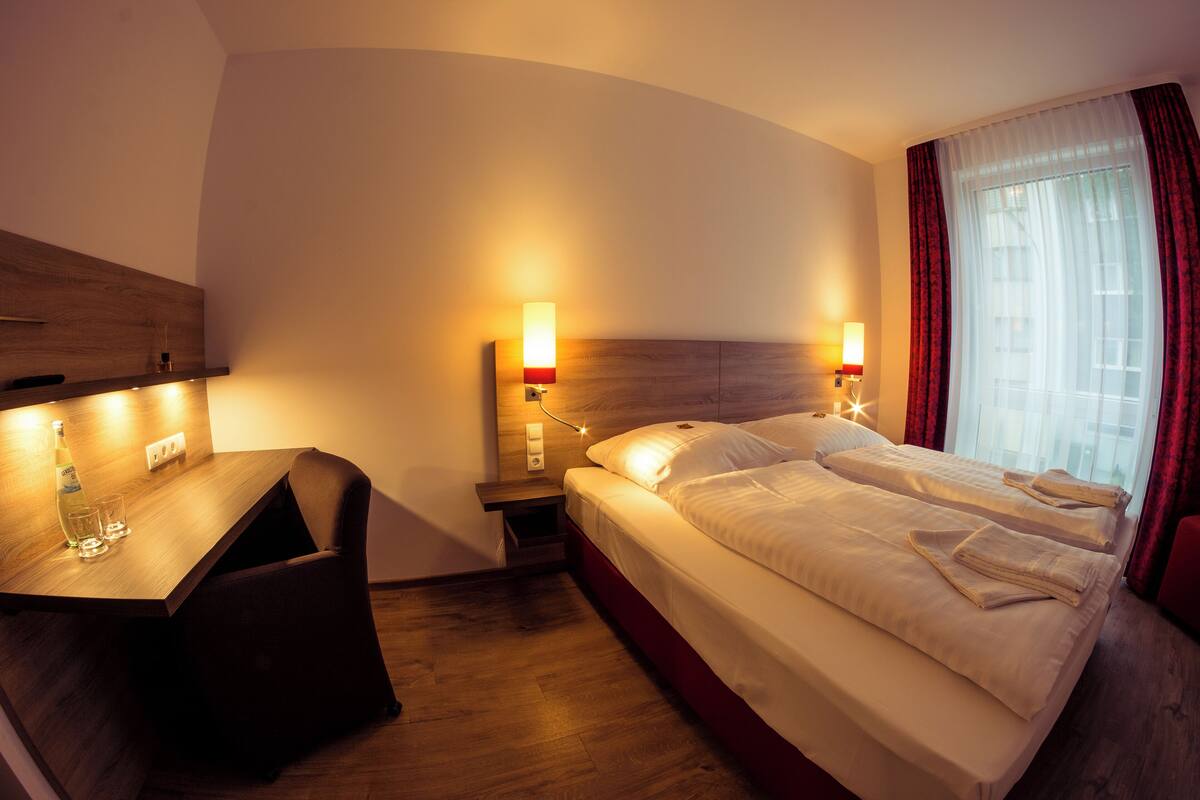 Classic Double Room, City View | Laptop workspace, free WiFi