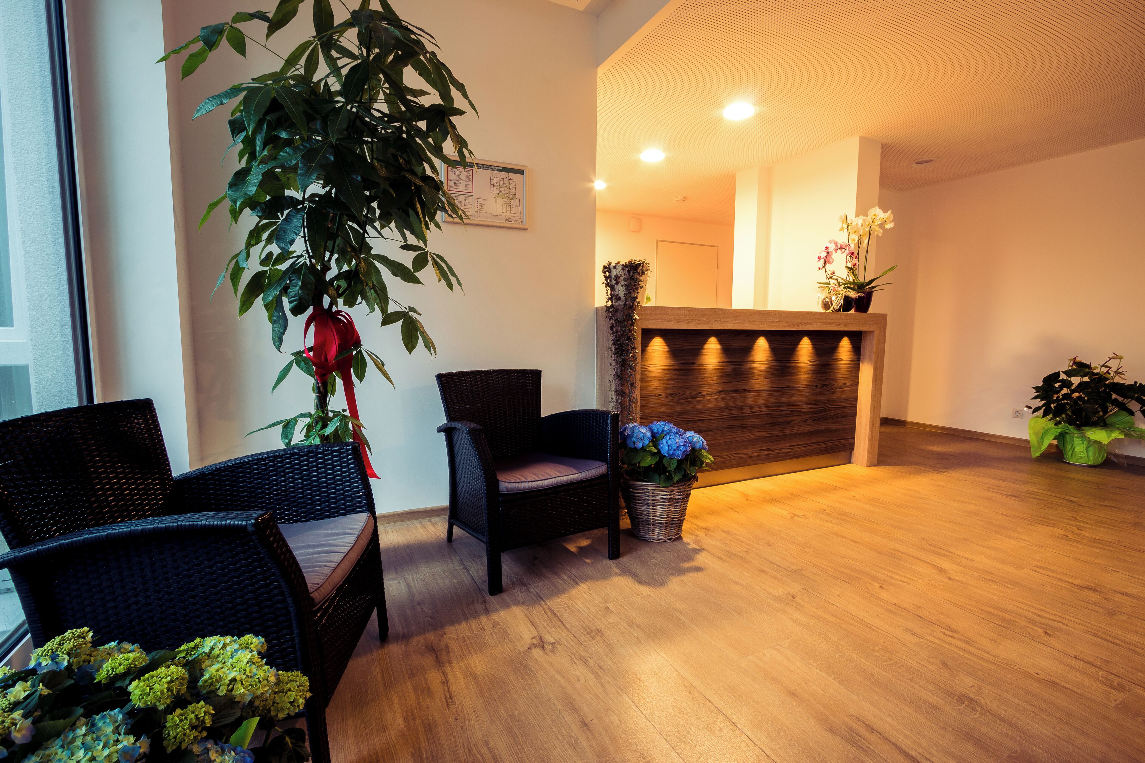 Sitzecke in der Lobby