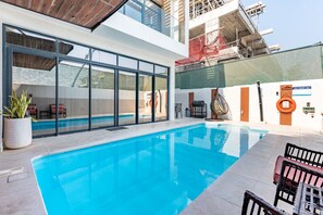 Pool - 4BR Plus Maids Villa with Dedicated Outdoor Pool, Near Clubhouse by Deluxe Holiday Homes (Dubai)