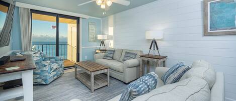 Apartment, 2 Schlafzimmer | Wohnbereich