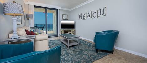 Apartment, 2 Schlafzimmer | Wohnbereich