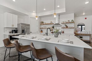 Maison, 4 chambres | Cuisine privée