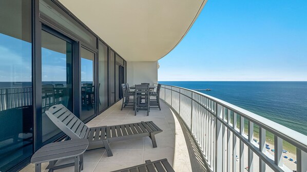 Property grounds - New Complex!  Beachfront 4BR Beauty! LAZY RIVER and WATER SLIDE!! (Gulf Shores)