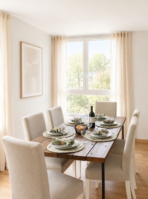 Family Apartment, City View | Living area - 1593 Charonne (Paris)