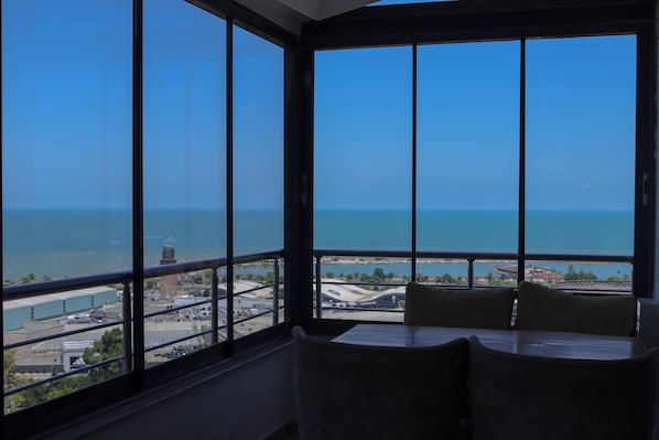 Suite, Balcony, Sea View | Balcony