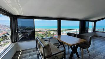 Suite, Balcony, Sea View | Balcony