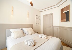 Iron/ironing board, travel cot, free WiFi, bed sheets