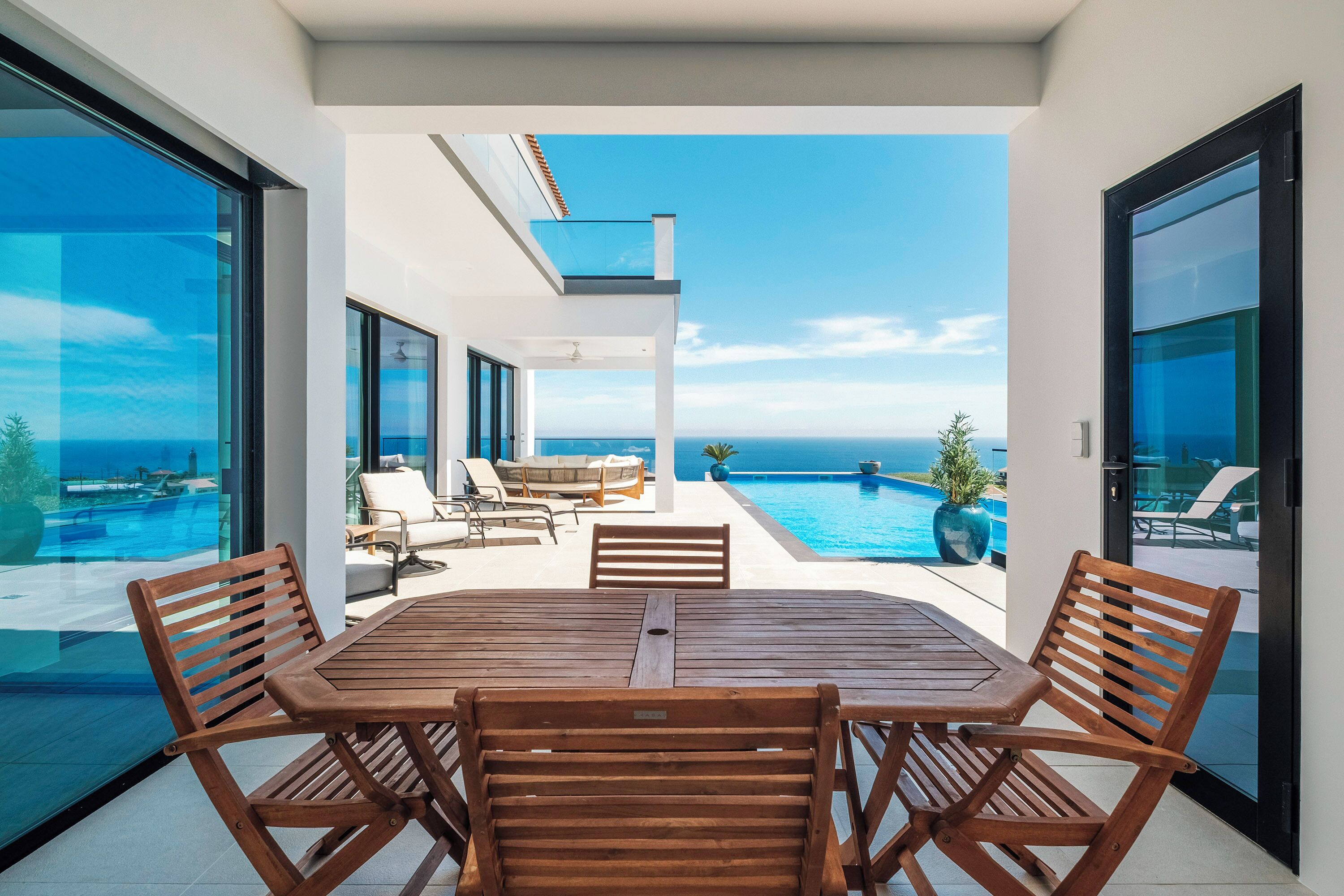 Udendørs spisemuligheder