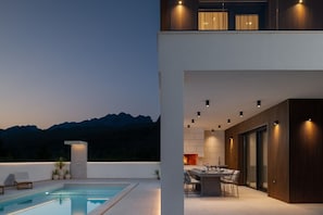 Piscine chauffée