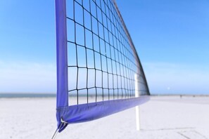 On the beach