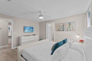 5 bedrooms, iron/ironing board, travel cot, free WiFi