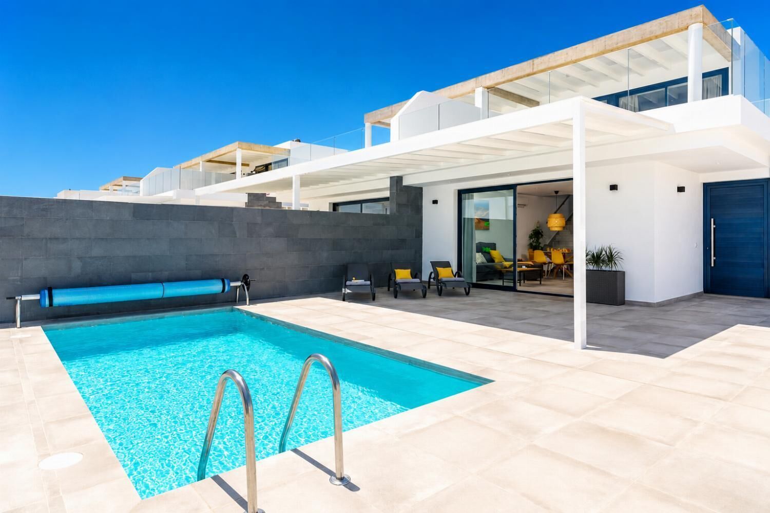 Una piscina climatizada