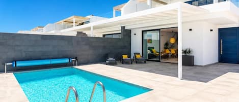 Una piscina climatizada