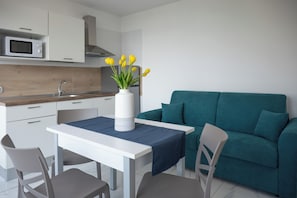 Appartement Prestige, vue sur la mer | Cuisine privée