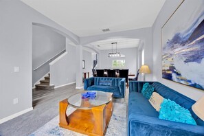 TV, video games, books, offices