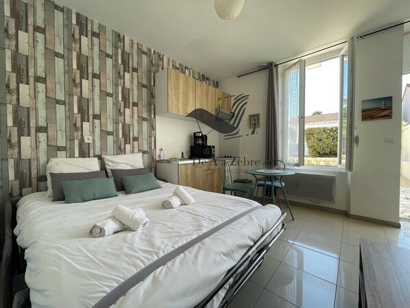 1 chambre, draps fournis