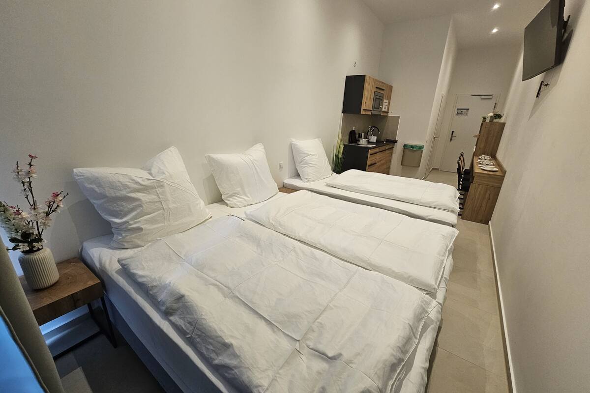 Superior Studio 3 - Bett mit Küche | Area keluarga | Smart TV 50-inci dengan saluran TV kabel dan lantai berpemanas