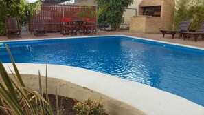 Seasonal outdoor pool