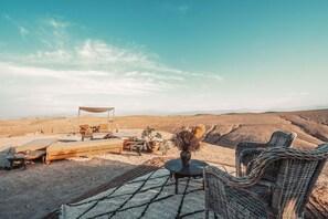 Overnattingsstedets uteområder