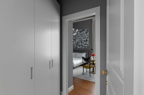 1 chambre, fer et planche Ă repasser, Wi-Fi, draps fournis