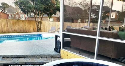 Pumba's Pad-Summerville-PRIVATE POOL-GAME ROOM-DOGS OK