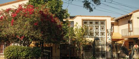 Fassade der Unterkunft