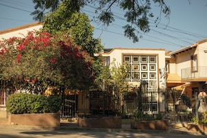 Fachada de la propiedad