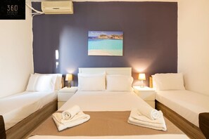 5 habitaciones, escritorio, tabla de planchar con plancha y wifi 