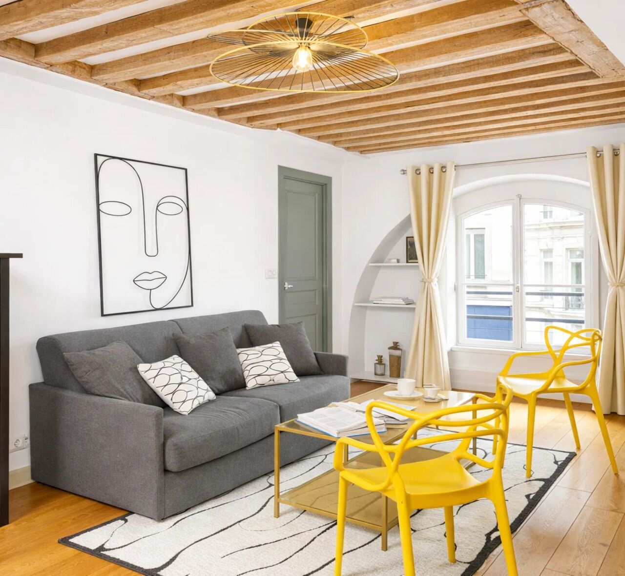 Appartement Signature, vue ville | Coin séjour