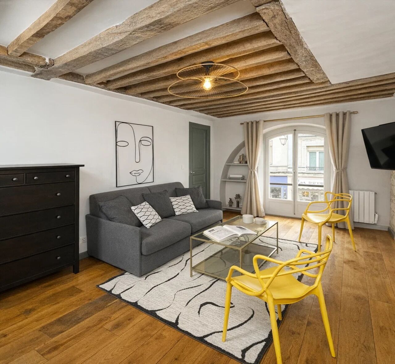 Appartement Signature, vue ville | Coin séjour