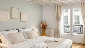 Signature appartement, uitzicht op stad | Kameruitzicht