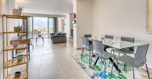 Dining - 2BR Penthouse with views overlooking Pietà Marina! (Pietà)