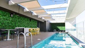 Rooftop pool
