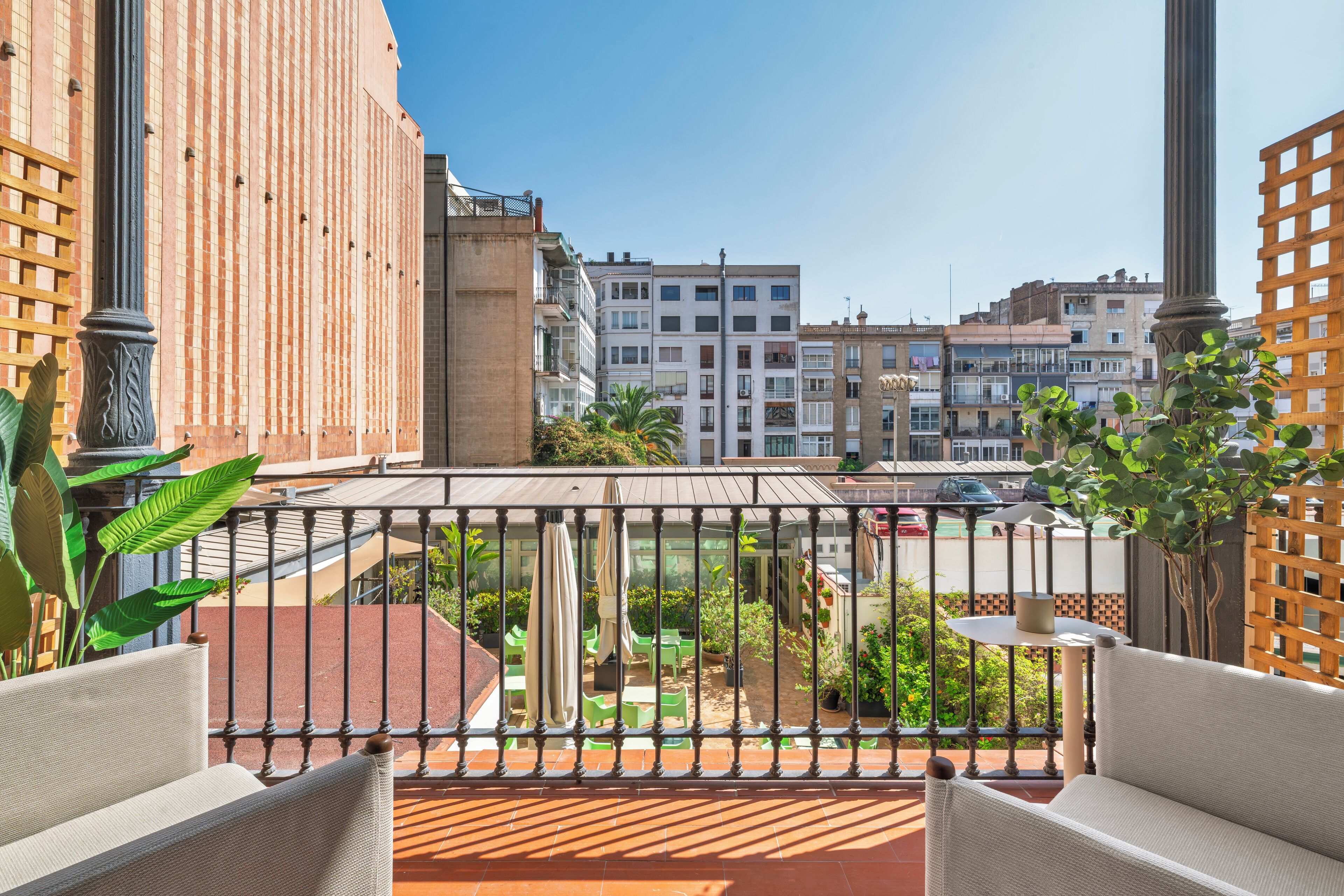 Habitación doble, patio | Terraza o patio