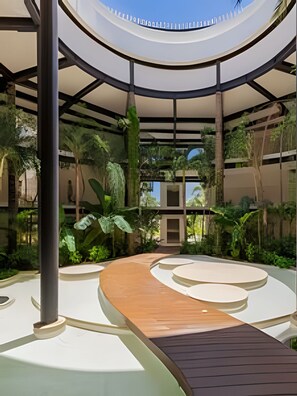 Enceinte de l’hébergement