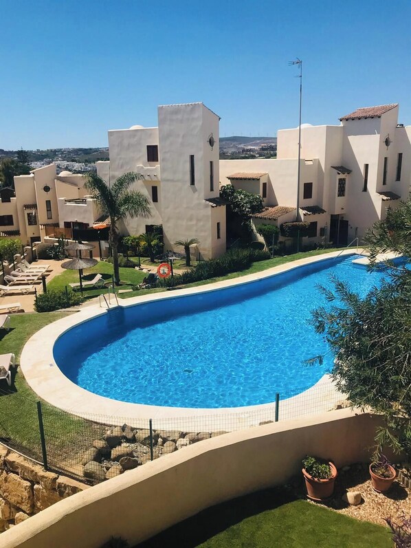 Apartment, 2 Bedrooms, Balcony, Garden View | Pool | Outdoor pool - Casares Costa, Vista Bahia,2 Bedroom Bathroom (Casares)