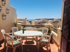 Apartment, 2 Bedrooms, Balcony, Garden View | Balcony - Casares Costa, Vista Bahia,2 Bedroom Bathroom (Casares)
