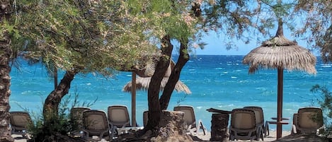 Appartement, 2 chambres, balcon, vue jardin | Plage