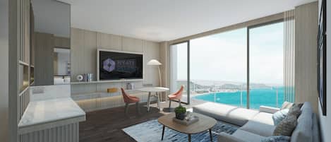 Regency Suite, 1 King Bed, Ocean View | Minibar, Zimmersafe, Bügeleisen/Bügelbrett, kostenloses WLAN